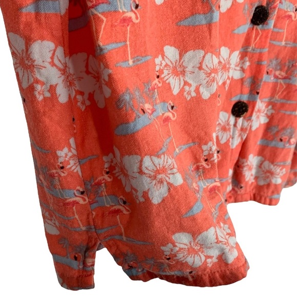 Peartree Point Bay Unlimited Tropical Button-down Top - Picture 10 of 10